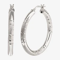 Sterling Silver Hoop Earrings