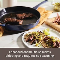 Ayesha Curry Enameled Cast Iron 12" Frying Pan