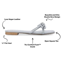 Journee Collection Womens Soma Flat Sandals