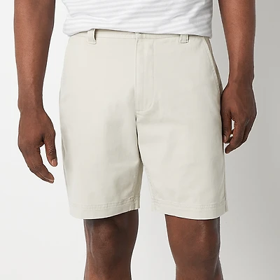 St. John's Bay Mens 9" Stretch Fabric Chino Short