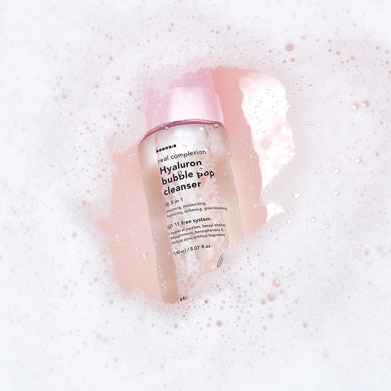 Hanskin Hyaluron Bubble Pop Cleanser