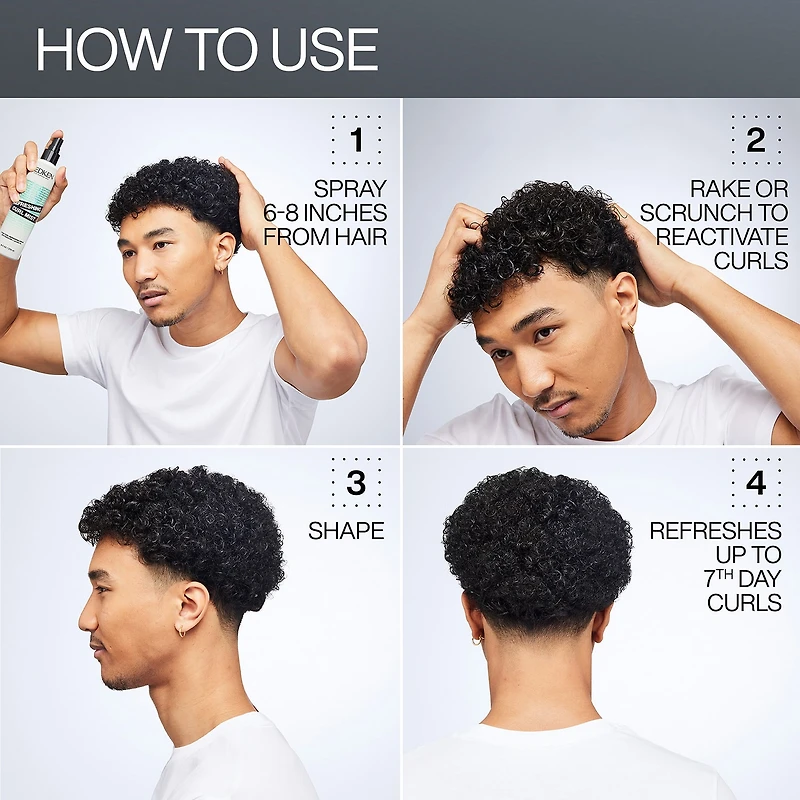 Redken Refreshing Curl Mist Hair Product 8.5 oz.