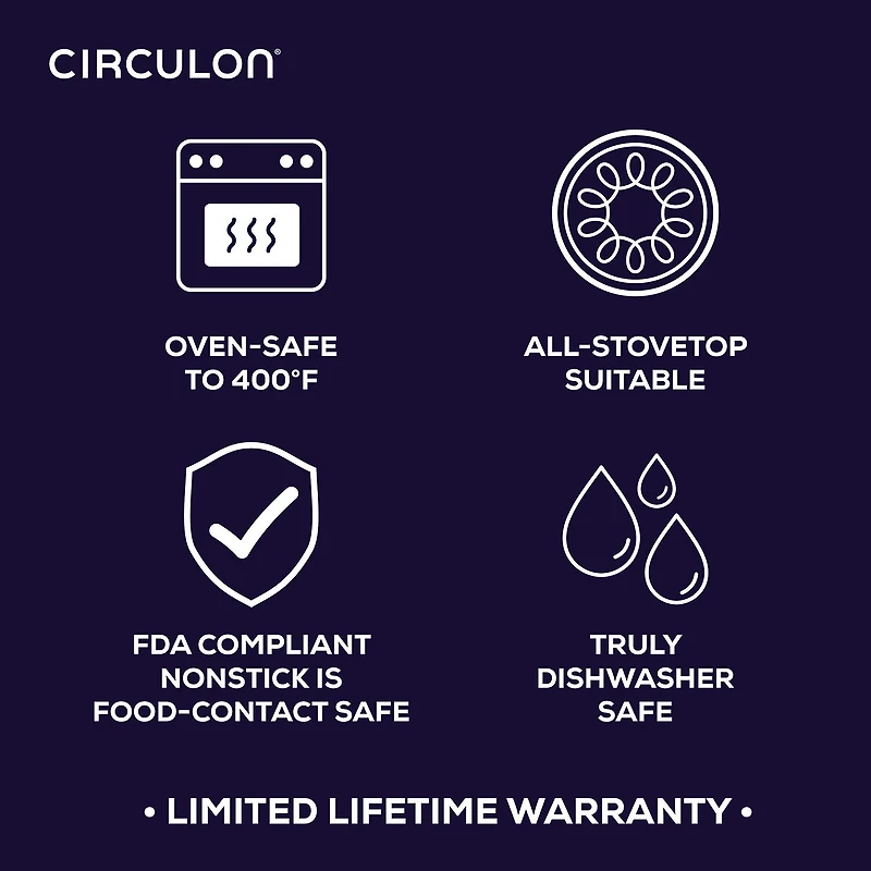 Circulon Symmetry Hard Anodized 11-pc. Cookware Set