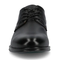 Vance Co Barclay Mens Almond Closed Toe Oxford Shoes