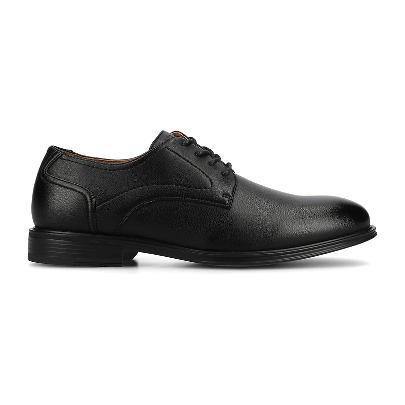 Vance Co Barclay Mens Almond Closed Toe Oxford Shoes