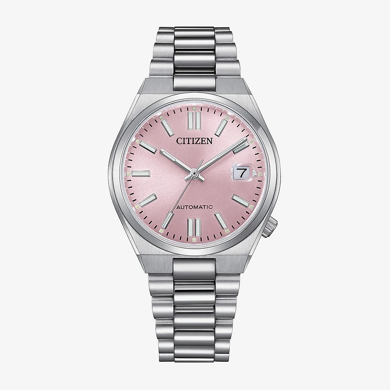 Citizen Tsuyosa Womens Automatic Silver Tone Stainless Steel Bracelet Watch Nj0200-50z