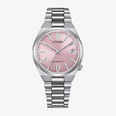Citizen Tsuyosa Womens Automatic Silver Tone Stainless Steel Bracelet Watch Nj0200-50z