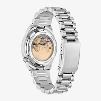 Citizen Tsuyosa Womens Automatic Silver Tone Stainless Steel Bracelet Watch Nj0200-50l