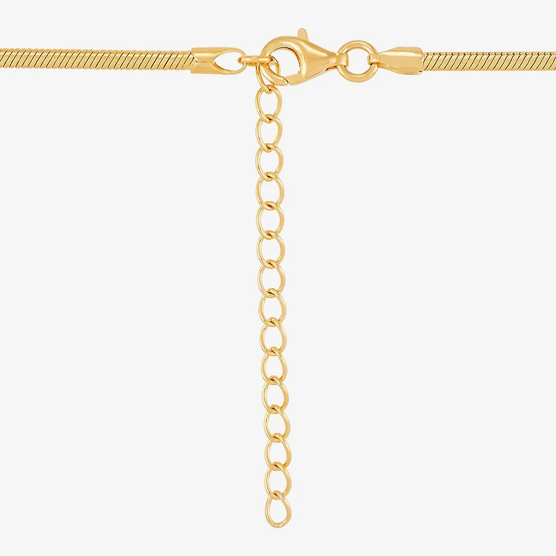 (H-I Womens 1/2 CT. T.W. Lab Grown White Diamond 14K Gold Over Silver Sterling Silver Oval 16 Inch Pendant Necklace