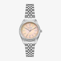 Geneva Womens Silver Tone Bracelet Watch Fmdjm321