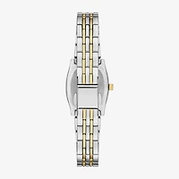 Geneva Womens Crystal Accent Two Tone Bracelet Watch Fmdjm316