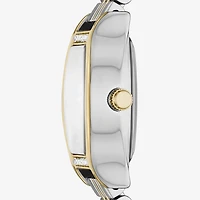 Geneva Womens Crystal Accent Two Tone Bracelet Watch Fmdjm316