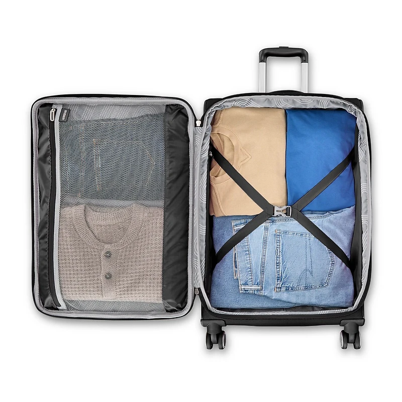 American Tourister 4 Kix 3.0 20 Inch Softside Expandable Carry-On Spinner Luggage