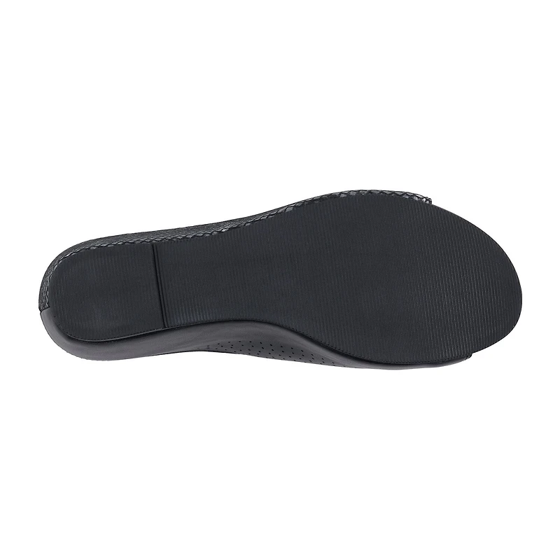 GC Shoes Womens Dacia Printed Comfort Wedge Sandals