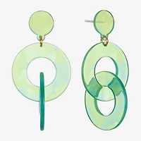 Mixit Womens Hypoallergenic Drop Earrings