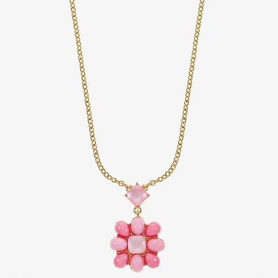 Liz Claiborne Womens 17 Inch Pendant Necklace