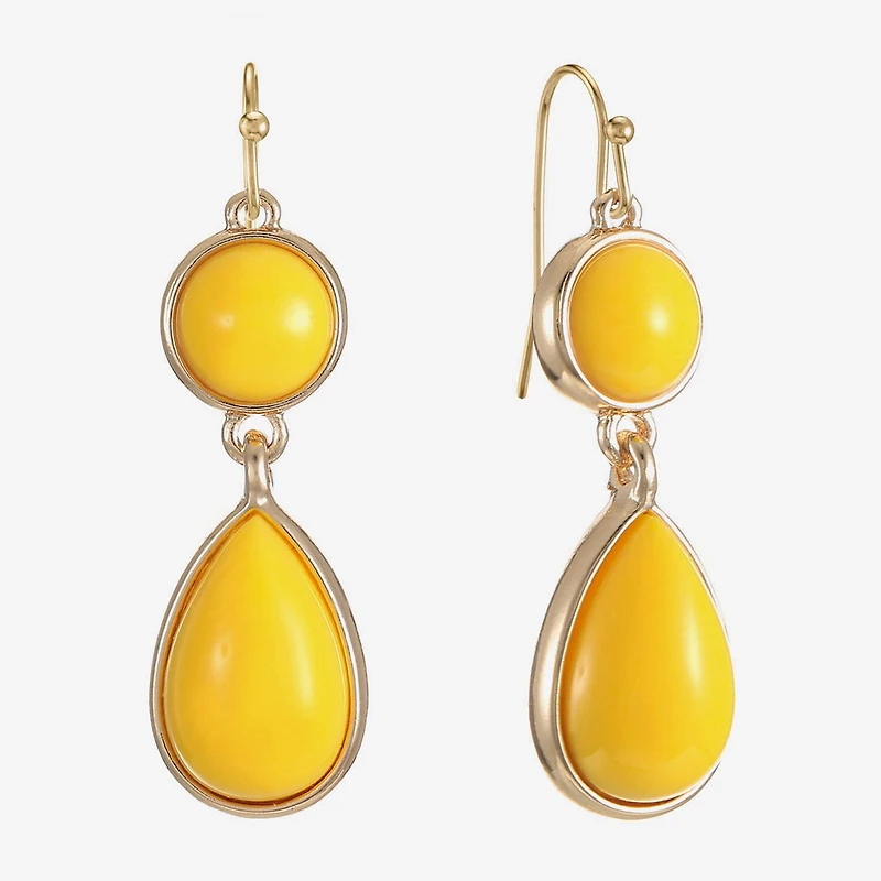Liz Claiborne Womens Drop Earrings