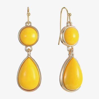Liz Claiborne Womens Drop Earrings