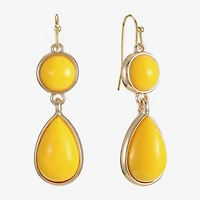 Liz Claiborne Womens Drop Earrings