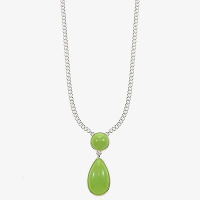 Liz Claiborne Womens 17 Inch Pendant Necklace
