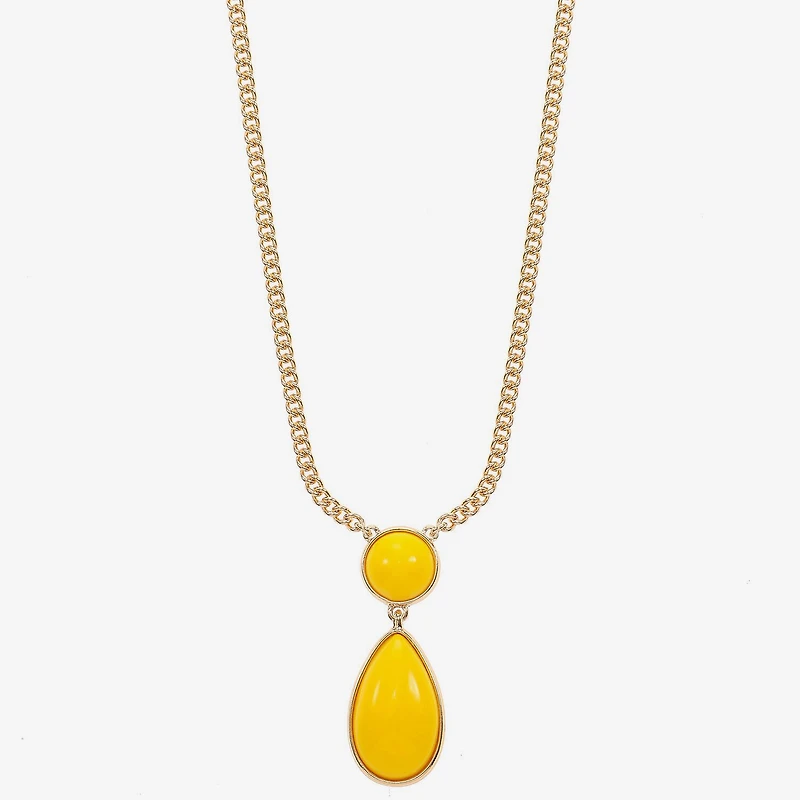 Liz Claiborne Womens 17 Inch Pendant Necklace