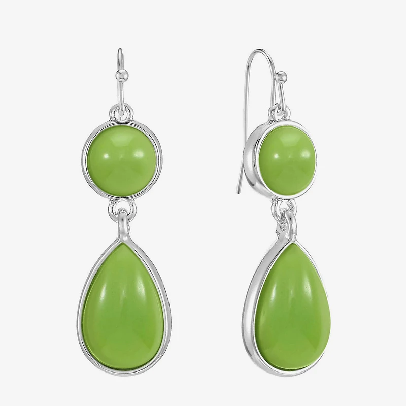 Liz Claiborne Womens Drop Earrings