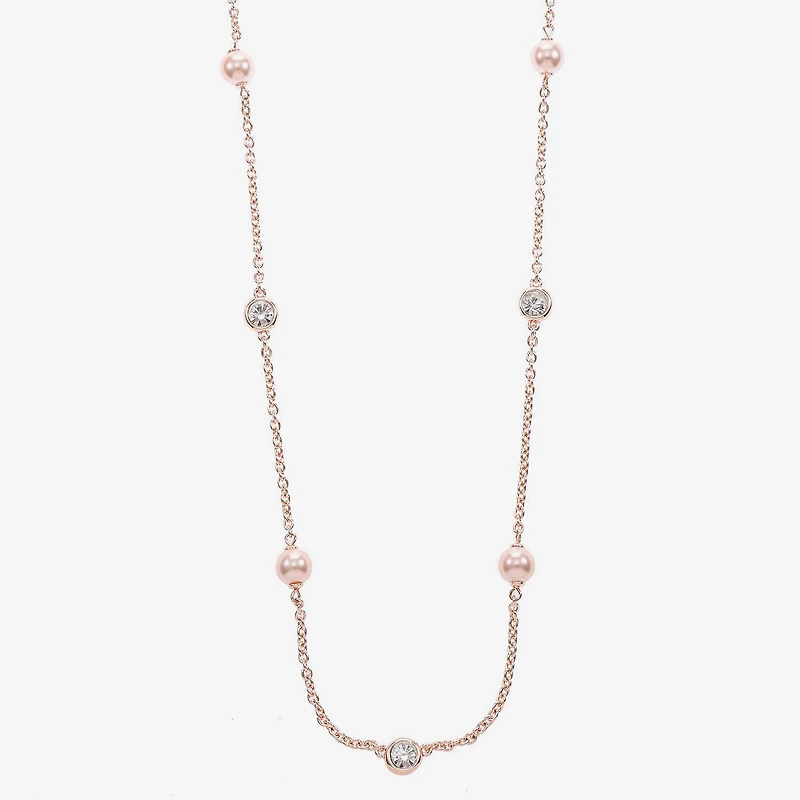 Monet Jewelry Womens Glass 36 Inch Strand Necklace