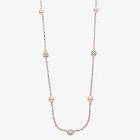 Monet Jewelry Womens Glass 36 Inch Strand Necklace