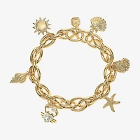 Monet Jewelry Womens Glass Stretch Bracelet
