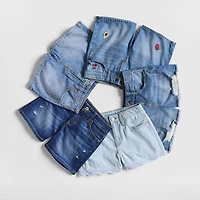 Thereabouts Little & Big Kid Girls Adjustable Waist Denim Short