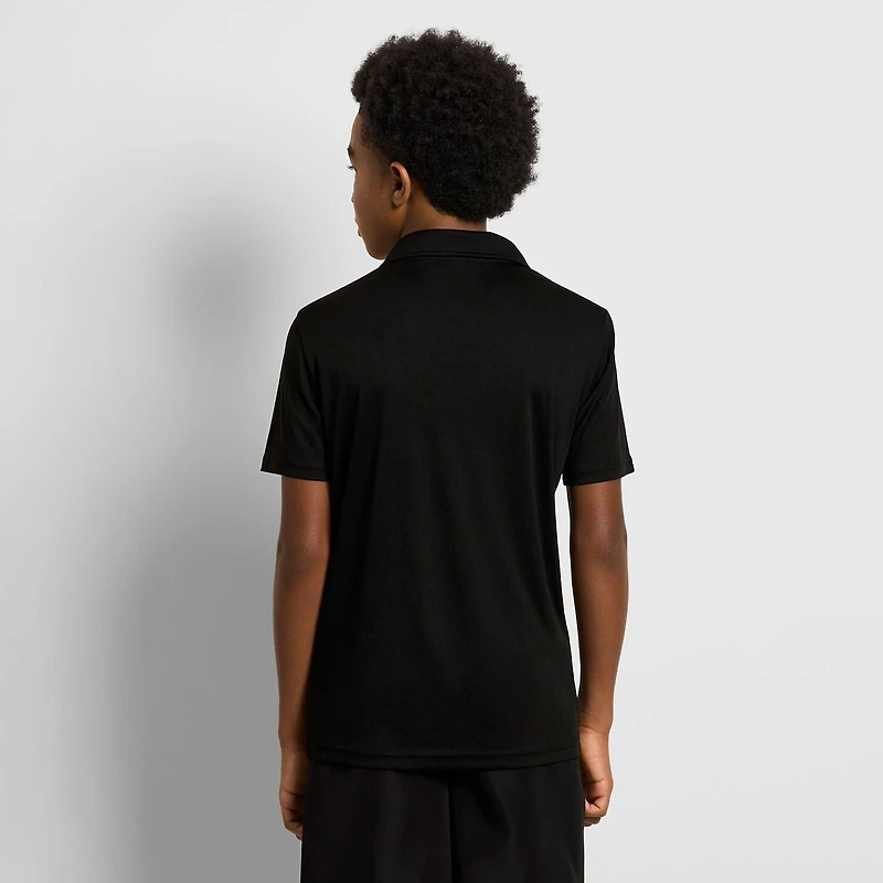 PUMA Big Kid Boys Short Sleeve Classic Fit Polo Shirt
