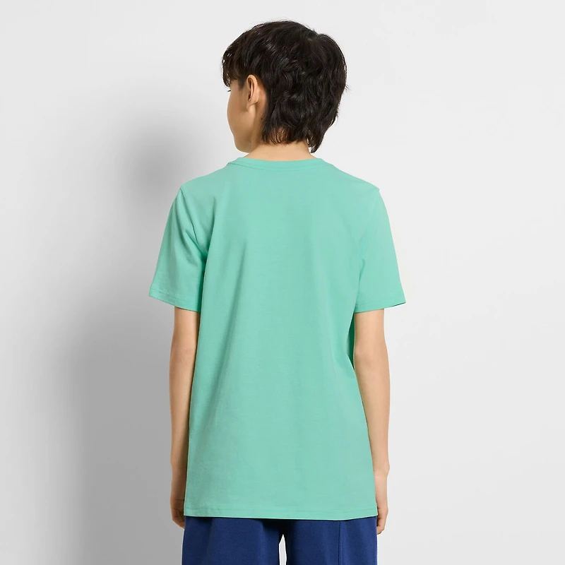 PUMA Big Kid Boys Crew Neck Short Sleeve Regular Fit Graphic T-Shirt