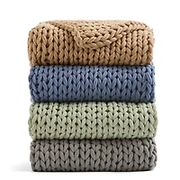 Linden Street Chunky Knit Throw