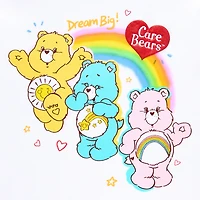 Boyfriend Womens Juniors Crew Neck Short Sleeve Loose Fit Care Bears Graphic T-Shirt