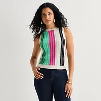 Bold Elements Womens Sleeveless High Neck Tank