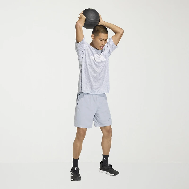 adidas Essentials Brandlove Mens Crew Neck Short Sleeve Active T-Shirt