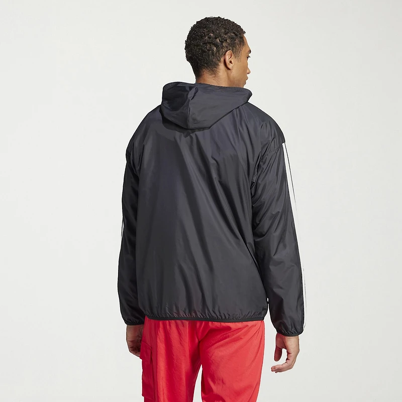 adidas 3 Stripe Mens Lightweight Windbreaker