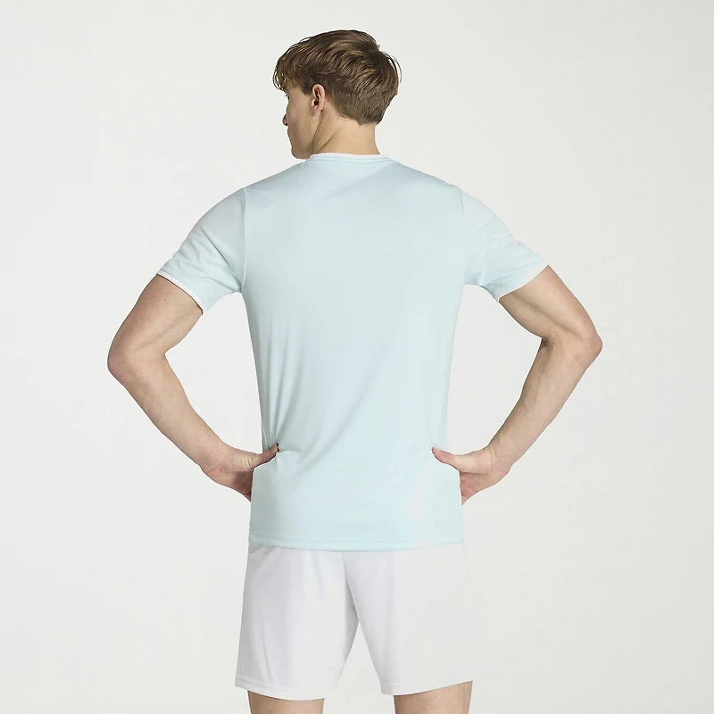 adidas Mens Crew Neck Short Sleeve Active T-Shirt