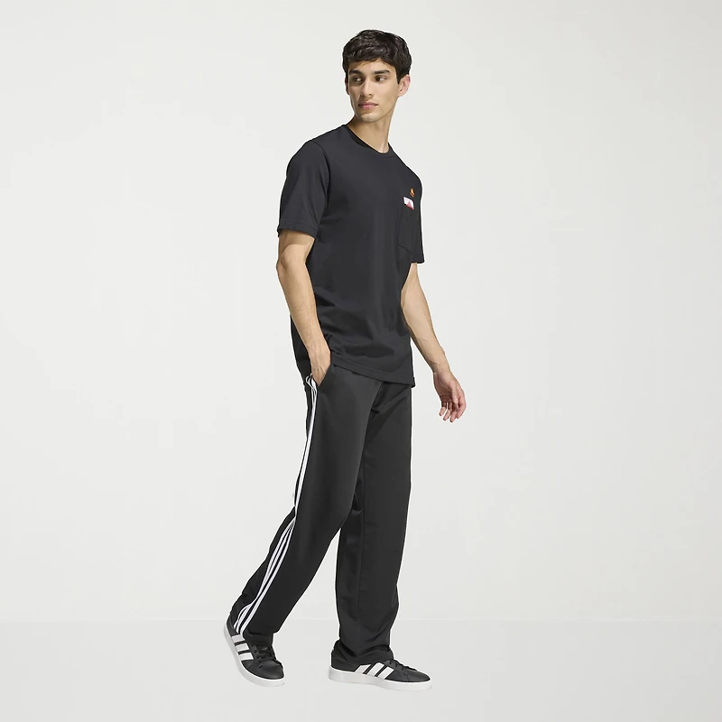 adidas Mens Crew Neck Short Sleeve Active T-Shirt
