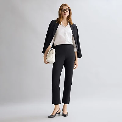 Liz Claiborne Lisa Womens Straight Pull-On Pant