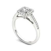 1/2 CT.T.W. Natural Diamond 14K Gold Engagement Ring