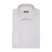 Van Heusen Stain Shield Mens Regular Fit Stretch Fabric Wrinkle Free Long Sleeve Dress Shirt