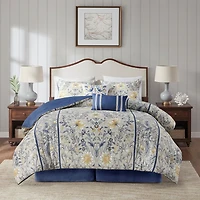 Harbor House Livia 6-pc. Floral Midweight Comforter Set