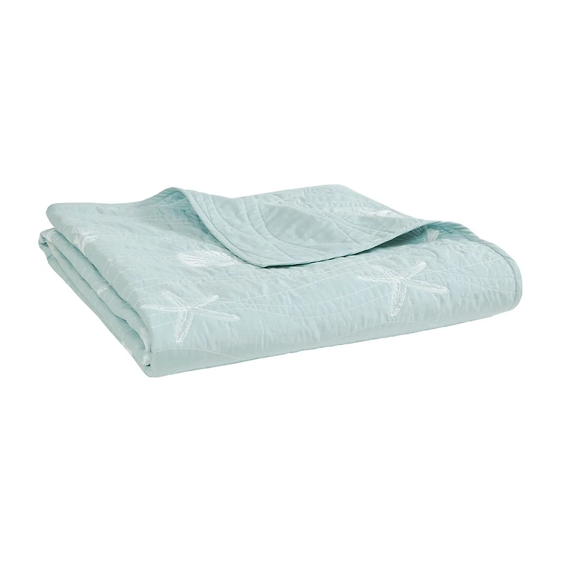 Harbor House Seaside 4-pc. Embroidered Quilt Set