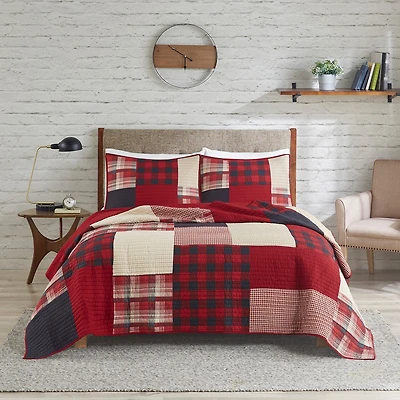 Woolrich Sunset Oversized Cotton Quilt Set