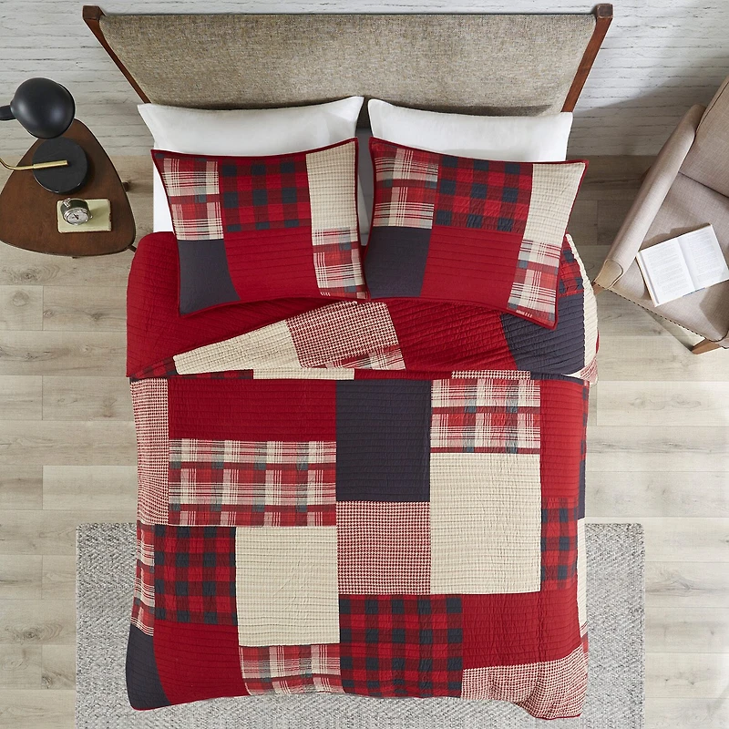 Woolrich Sunset Oversized Cotton Quilt Set