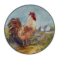 Certified International Rooster Meadow 4-pc. Earthenware Dinner Plate