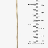 Made in Italy Womens 14K Gold 20 Inch Box Chain Necklace