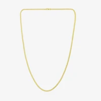 Unisex Adult 14K Gold 18 Inch Curb Chain Necklace