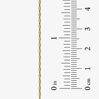 Womens 14K Gold 18 Inch Mariner Chain Necklace